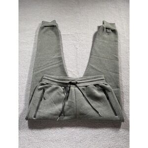 Pure Champ Mens Fleece Large Jogger Sweatpants Drawstring Pockets Gray